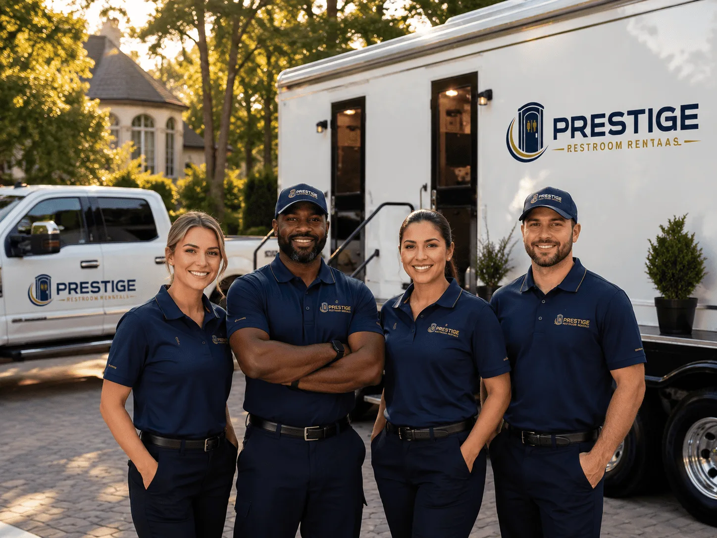 Trusted Luxury Portable Restrooms company in Watts, OK